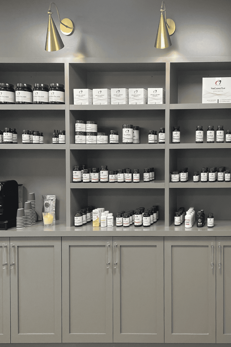 Supplements Shelf